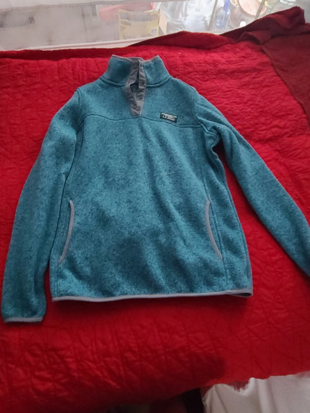 LL Bean Fleece Pullover